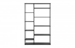 SHELF OFFSET 120 BLACK METAL - CABINETS, SHELVES